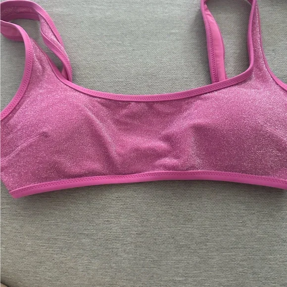 Aerie sparkle pink bikini - Picture 4 of 4